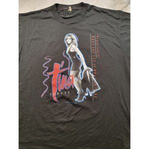 Vintage 1987 Tina Turner Break Every Rule World Tour Tee XL